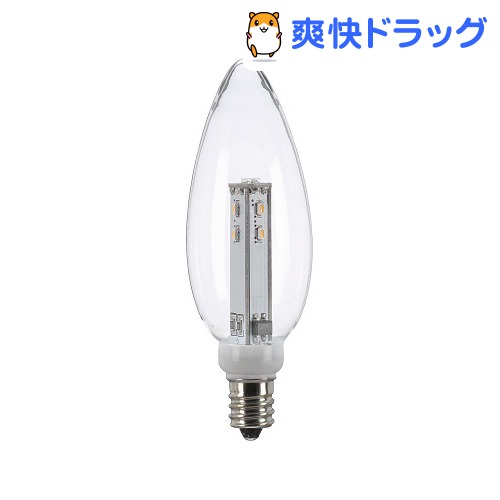 C32形LEDランプ 電球色 E12 クリア LDC1LG32E123(1コ入)...:soukai:10338648