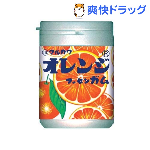 オレンジマーブルガム ボトル(130g)オレンジマーブルガム ボトル★税込1980円以上で送料無料★