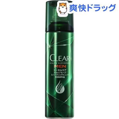 クリア フォーメン 薬用スカルプ＆ヘア スパークリング トニック(130g)【unili6bSC06】【クリアフォーメン】