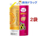 エッセンシャル スマートリペア コンディショナー 詰め替え 大容量 6回分(2000ml*2袋セット)【エッセンシャル(Essential)】