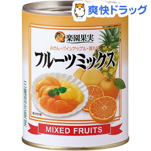 楽園果実 フルーツミックス(350g)[缶詰]