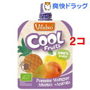 ヴィタビオ クールフルーツ アップル・マンゴー・パイナップル(90g*2コセット)【ヴィタビオ】