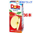 【訳あり】ドール アップル100%ジュース(200mL*36本入)【送料無料】