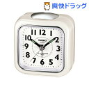 カシオ 置時計 パールホワイト TQ-157-7BJF(1コ入)