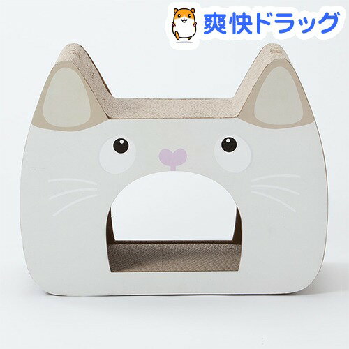 【アウトレット】PuChiko 猫つめとぎ キャットトンネルハウス(1コ入)【PuChiko】