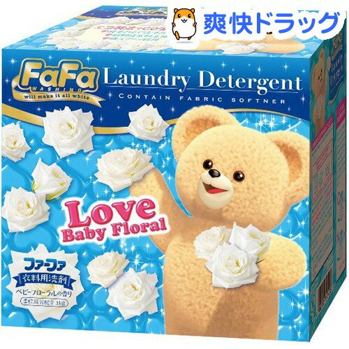 クーポンで10%オフ★ファーファ 衣料用コンパクト洗剤(1kg)【ファーファ】[柔軟剤入り洗剤]【8/15 10:00-23:59までクーポン利用で5000円以上10%オフ】ファーファ 衣料用コンパクト洗剤 / ファーファ / 柔軟剤入り洗剤★税込1980円以上で送料無料★