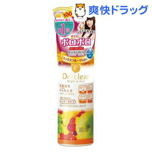 DETクリア ブライト＆ピール ピーリングジェリー ミックスフルーツの香り(180mL)【DETクリア】