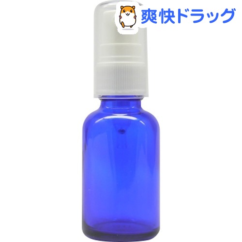 アロマアンドライフ Dシリーズ ブルーガラスポンプ容器 30mL 3本セット(1セット)【…...:soukai:10385490