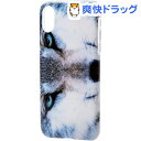 エレコム iPhoneX ソフトケース テクスチャー オオカミPM-A17XUCAT08(1コ入)【エレコム(ELECOM)】