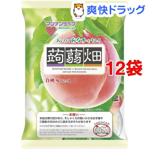 蒟蒻畑 白桃味(25g*12コ入*12コセット)【蒟蒻畑】[こんにゃくゼリー ダイエット食品]蒟蒻畑 白桃味 / 蒟蒻畑 / こんにゃくゼリー ダイエット食品●セール中●★税込1980円以上で送料無料★