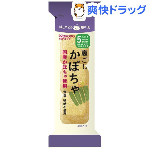 はじめての離乳食　裏ごしかぼちゃ(2.4g)はじめての離乳食　裏ごしかぼちゃ★税込1980円以上で送料無料★