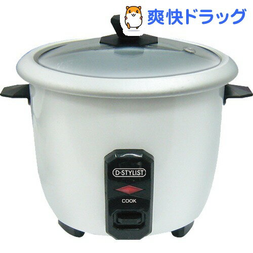 D-STYLIST おひとり炊飯器 ブラック KK-00290(1台)【ピーナッツクラブ】