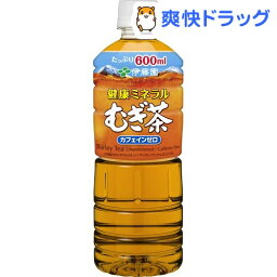 健康ミネラルむぎ茶(600mL*24本入)【送料無料】