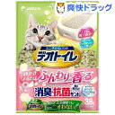 デオトイレ ふんわり香る消臭・抗菌サンド ホワイトフローラルの香り(3.8L)【デオトイレ】