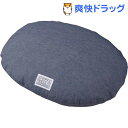 ハチ 接触冷感クッションカバー デニム調 オーバル M(1枚入)【ハチ(hachi)】