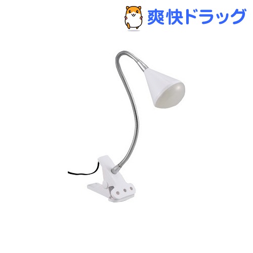 LEDクリップライト ホワイト LCL-8W(1コ入)[フレキシブル ライト フレキシブル…...:soukai:10280156