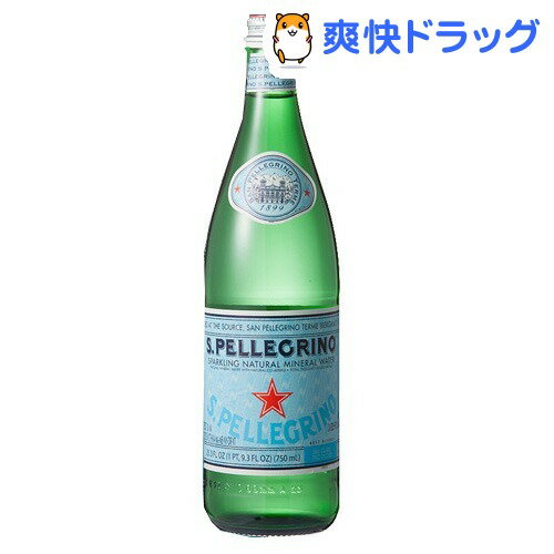 サンペレグリノ(750mLX12本入)[ミネラルウォーター天然炭酸水]サンペレグリノ / サンペレグリノ(s.pellegrino) / ミネラルウォーター天然炭酸水★税込1980円以上で送料無料★