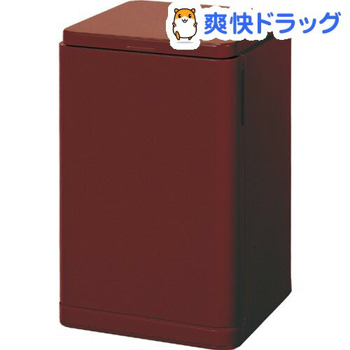カラーキューブ トイレポット ブラウン W418BR(1コ入)【マーナ】[トイレごみ箱]