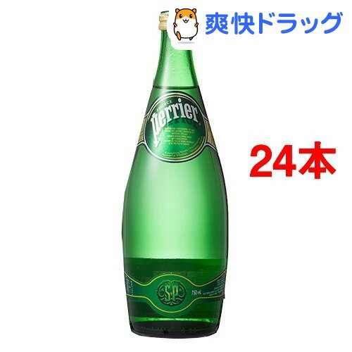 ペリエ ナチュラル 炭酸水(750mL*12本入*2コセット)【ペリエ(Perrier)】[ミネラルウォーター 水]