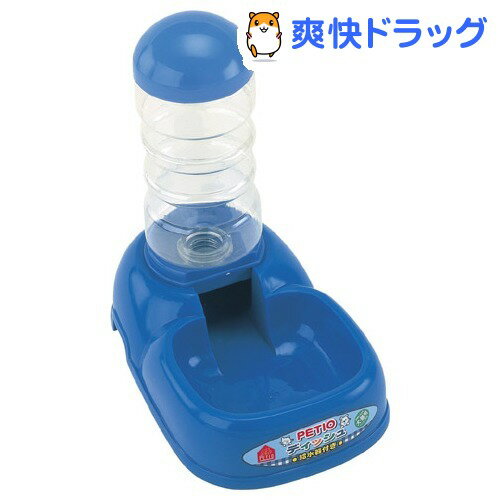 ペティオ ディッシュ給水器付ブルー(1コ入)【ペティオ(Petio)】[犬 食器]