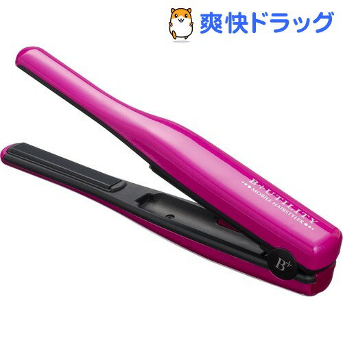 ヒーローグリーン 携帯用充電式ヘアアイロン HS-400 ピンク(1台)[ヘアアイロン コードレス]...:soukai:10311788