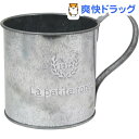 グリーンハウス フレンチシルバーブリキ M 3393-A マグカップ(1コ入)【グリーンハウス(ガーデニング用品)】