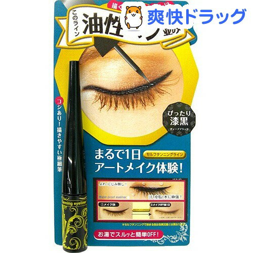 セルフタンニングアイライナー ディープブラック(1コ入)★税込2980円以上で送料無料★