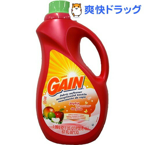 ゲイン ジョイフルエクスプレッション アップルマンゴタンゴ(1.99L)【ゲイン(Gain)】[柔軟剤]