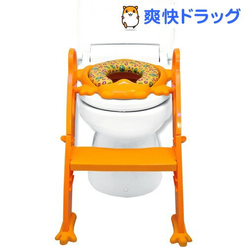 ふかふかステップ式 トイレトレーナー イエロー(1台)