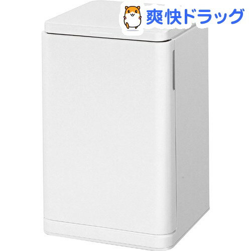 カラーキューブ トイレポット ホワイト W418W(1コ入)【マーナ】[トイレごみ箱]