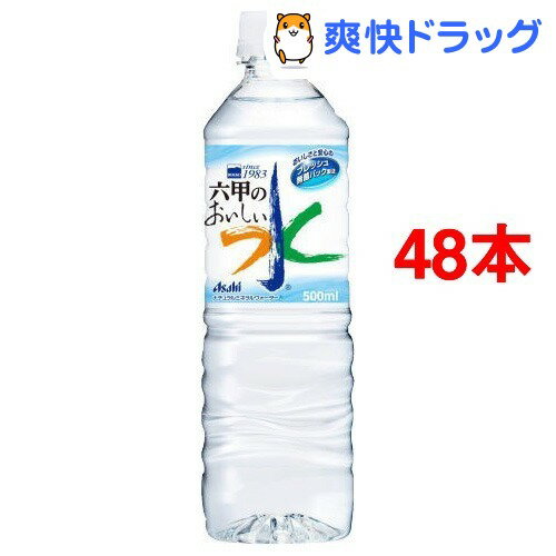 【在庫限り】六甲のおいしい水(500mL*24本入*2コセット)【六甲のおいしい水】[ミネラルウォーター 水]