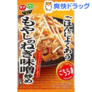 ごはんによくあう。ごちうま もやしのねぎ味噌炒めの素(78g)【ごちうま】