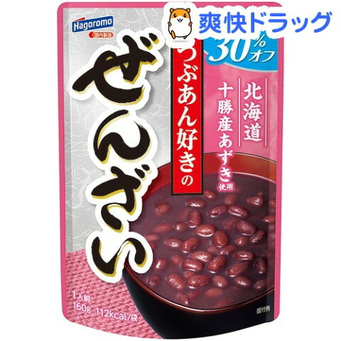 つぶあん好きのぜんざい カロリー30％オフ(160g)