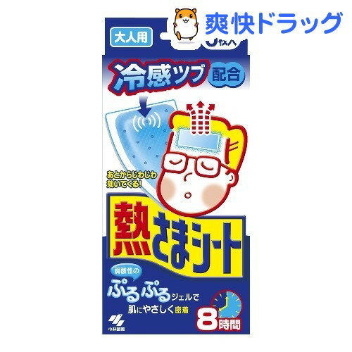 小林製薬 熱さまシート 大人用(6枚入)【熱さまシリーズ】[冷却パック]