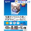 サンワサプライ インクジェット両面印刷紙・厚手 A4 JP-ERV5NA4(20枚入)【サンワサプライ】