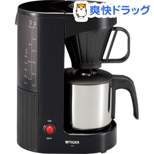 タイガー コーヒーメーカー 0.81L カフェブラック ACX-S060KQ(1台入)