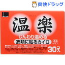 カイロ/オカモト温楽 ミニ(30コ入)カイロ/オカモト温楽 ミニ / 温楽●セール中●★税込1980円以上で送料無料★