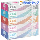 スコッティ ティシュー ウェルネス(400枚(200組)*5箱パック)【スコッティ(SCOTTIE)】