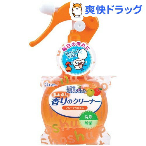 【訳あり】トイレの消臭ポット 香りのクリーナースプレー 本体 フルーツハピネス(210mL)【消臭ポット】[液体洗剤 トイレ用]トイレの消臭ポット 香りのクリーナースプレー 本体 フルーツハピネス / 消臭ポット / 液体洗剤 トイレ用●セール中●★税込1980円以上で送料無料★