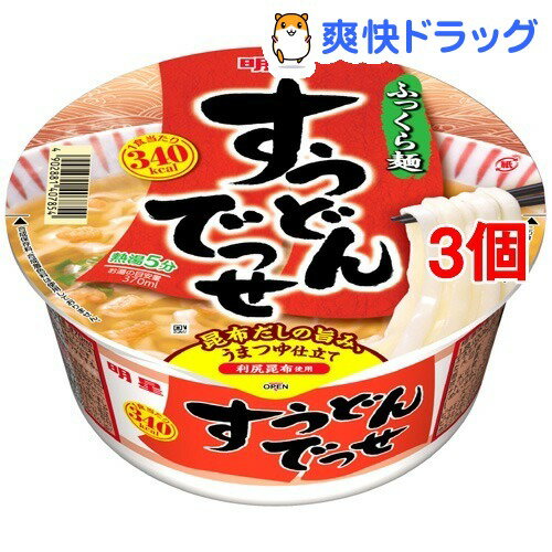 すうどんでっせ(1コ入*3コセット)【でっせシリーズ】[インスタント うどん]