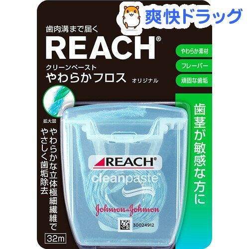 リーチ デンタルフロス クリーンペースト オリジナル(32m)【REACH(リーチ)】[歯…...:soukai:10090559