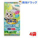 ユニチャーム 1週間消臭・抗菌デオトイレ取替専用ふんわり香る消臭・抗菌シート(10枚入*4コセット)【デオトイレ】【送料無料】