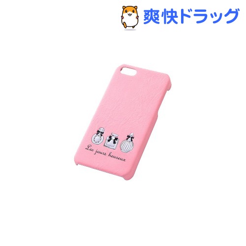 レイ・アウト iPhone 5／5s スマホ女子ジュエリーレザー(合皮)／ピンク RT-JP5SLC3／P(1コ入)【レイ・アウト】[スマホケース　スマホカバー]【送料無料】