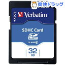 バーベイタム SDHCカード 32GB CLass4 SDH...