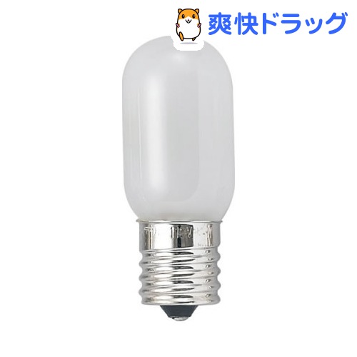 ナツメ球 15W ホワイト 口金E17 T201715W(1コ入)...:soukai:10596217