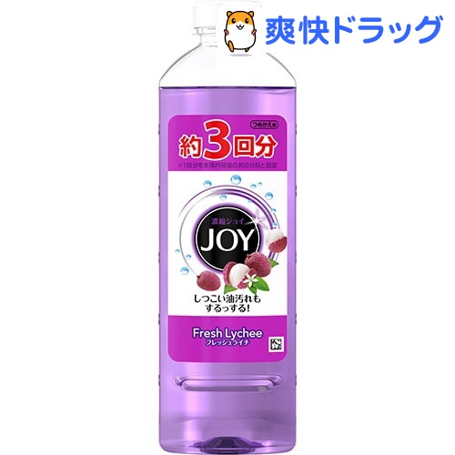 ジョイ コンパクト フレッシュライチの香り つめかえ用(440mL)【ジョイ(Joy)】