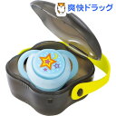 テテオ おしゃぶり 入眠ナビ Lサイズ スウィートブルー ケ...