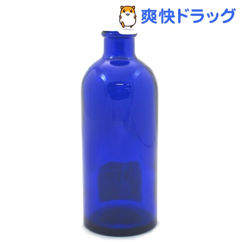 青色遮光瓶(100mL)【生活の木 青色遮光瓶】[アロマグッズ]