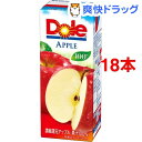 【訳あり】ドール アップル100%ジュース(200mL*18本セット)