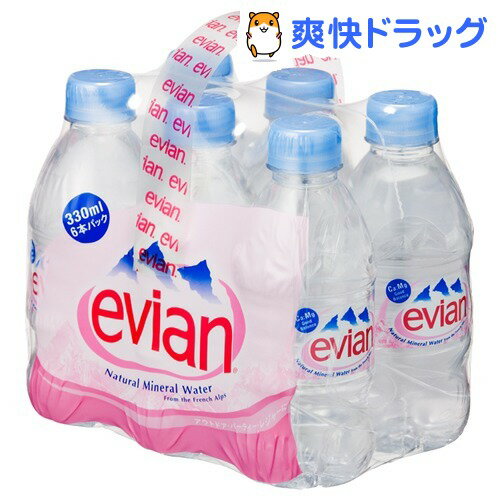 エビアン(330mL*24本(6本セット*4)入)【エビアン(evian)】[ミネラルウォーター 水]